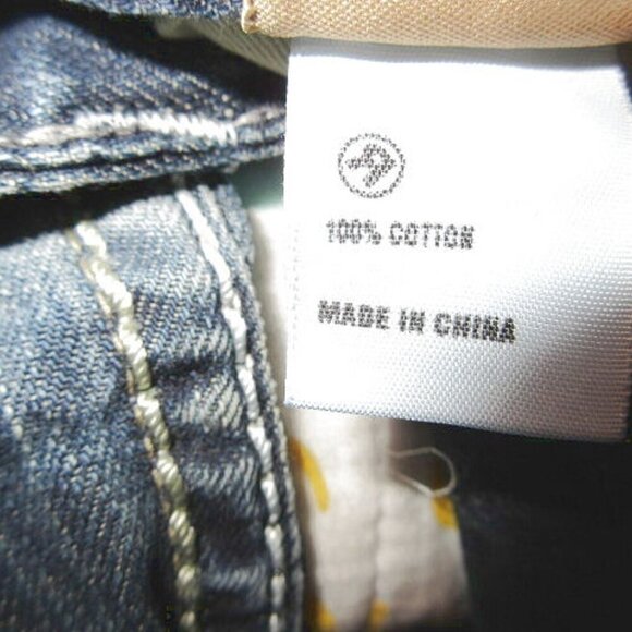 Vtg BIG STAR Men's JEANS Size 33x30 VOYAGER Relaxed Straight FLAP Denim Y2K 90s - Picture 12 of 12